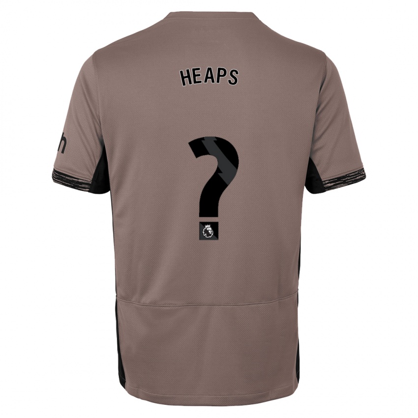 Niño Camiseta Billy Heaps #0 Beige Obscuro Equipación Tercera 2023/24 La Camisa Perú