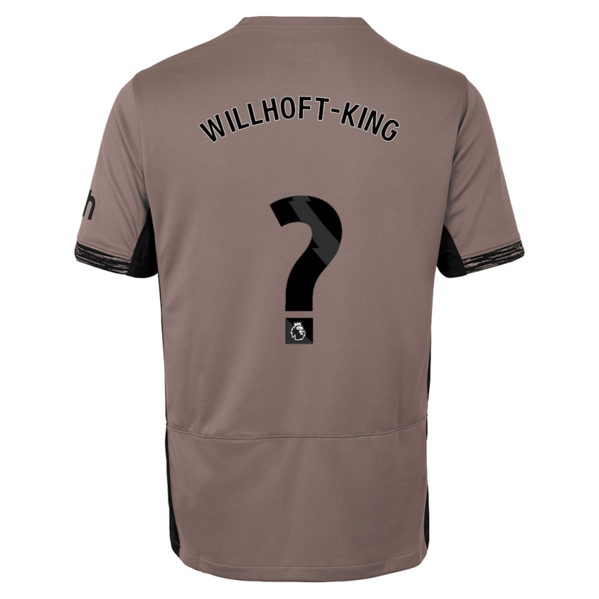 Niño Camiseta Han Willhoft-King #0 Beige Obscuro Equipación Tercera 2023/24 La Camisa Perú