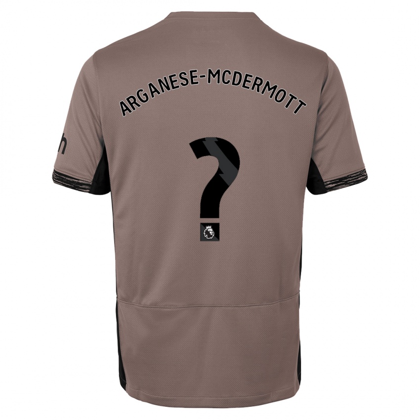 Niño Camiseta Pele Arganese-Mcdermott #0 Beige Obscuro Equipación Tercera 2023/24 La Camisa Perú