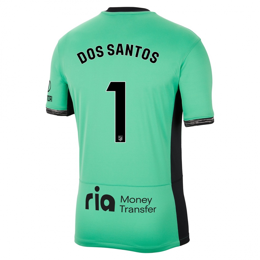 Niño Camiseta Alex Dos Santos #1 Primavera Verde Equipación Tercera 2023/24 La Camisa Perú