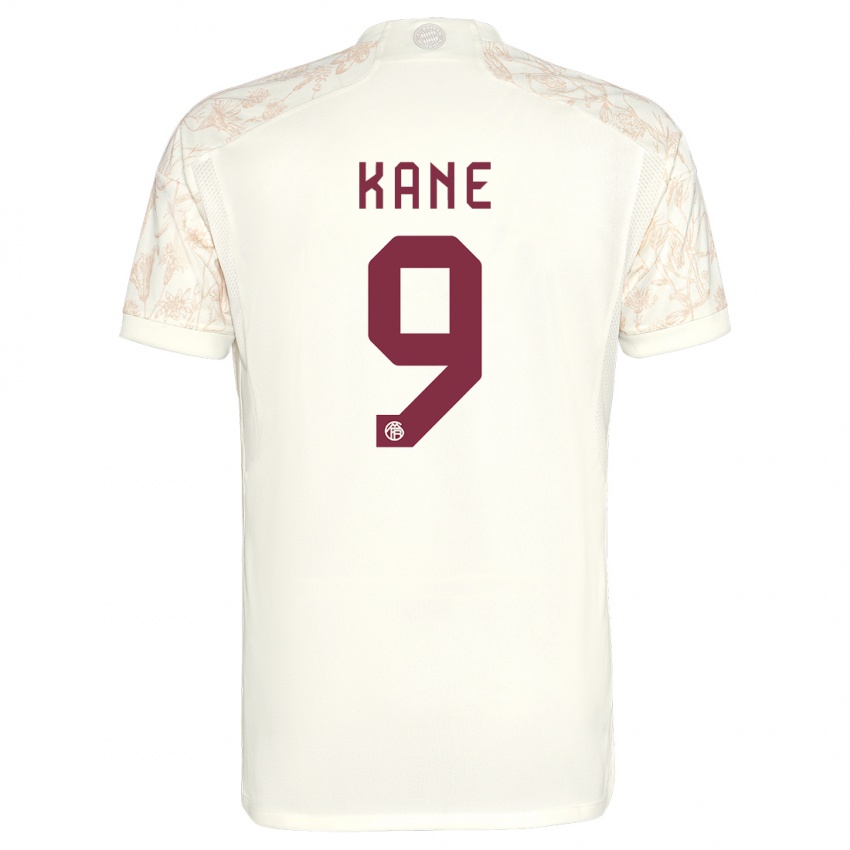 Niño Camiseta Harry Kane #9 Blanquecino Equipación Tercera 2023/24 La Camisa Perú