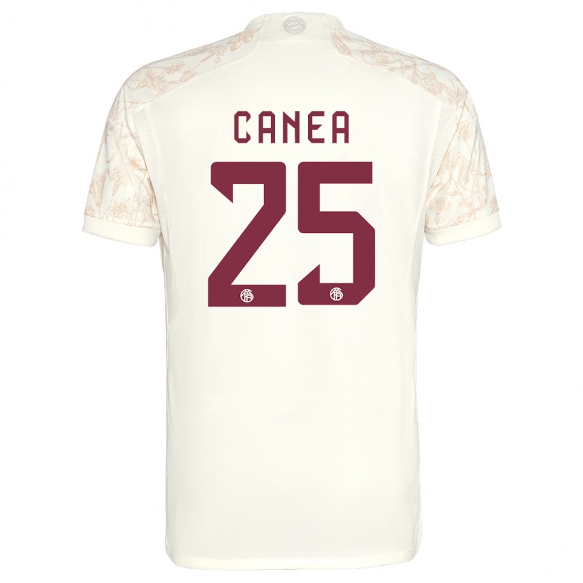 Niño Camiseta Rares Canea #25 Blanquecino Equipación Tercera 2023/24 La Camisa Perú