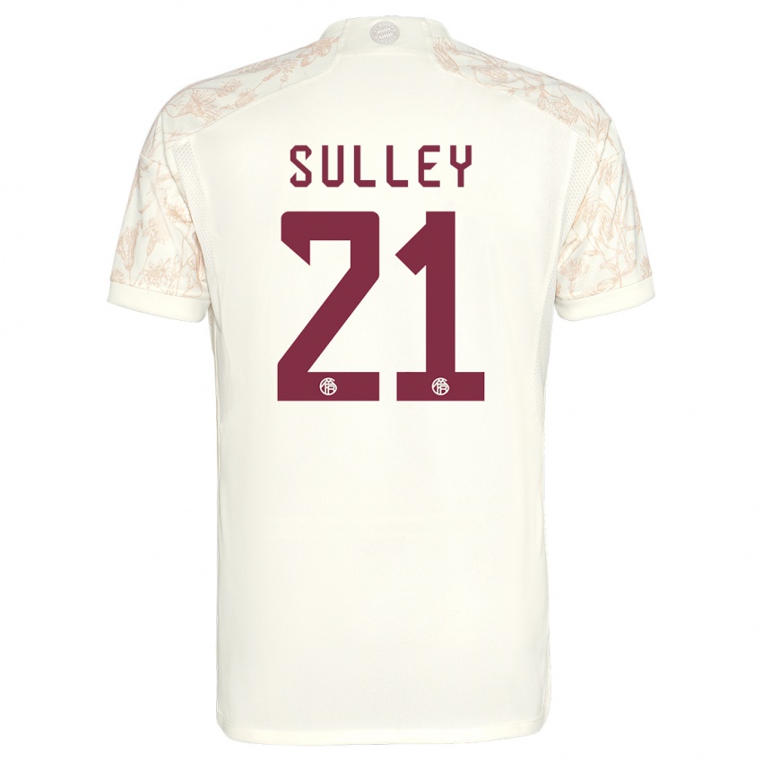 Niño Camiseta Williams Baffour Sulley #21 Blanquecino Equipación Tercera 2023/24 La Camisa Perú