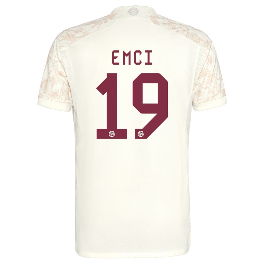 Niño Camiseta Ben Emci #19 Blanquecino Equipación Tercera 2023/24 La Camisa Perú