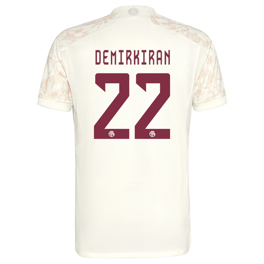 Niño Camiseta Ediz Demirkiran #22 Blanquecino Equipación Tercera 2023/24 La Camisa Perú