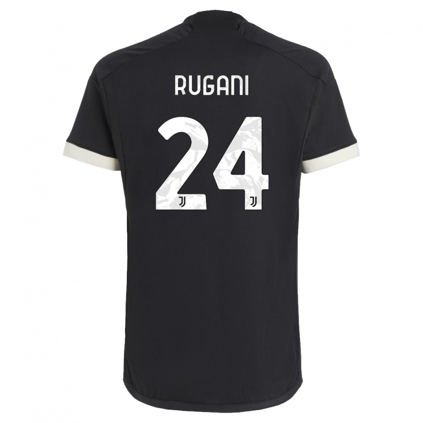 Niño Camiseta Daniele Rugani #24 Negro Equipación Tercera 2023/24 La Camisa Perú