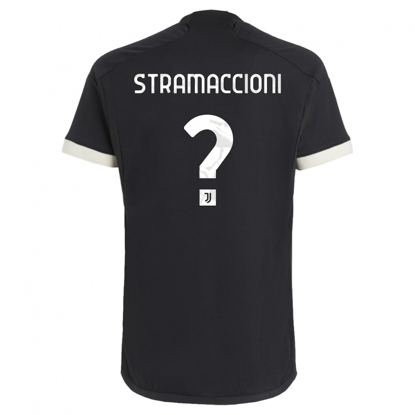 Niño Camiseta Diego Stramaccioni #0 Negro Equipación Tercera 2023/24 La Camisa Perú