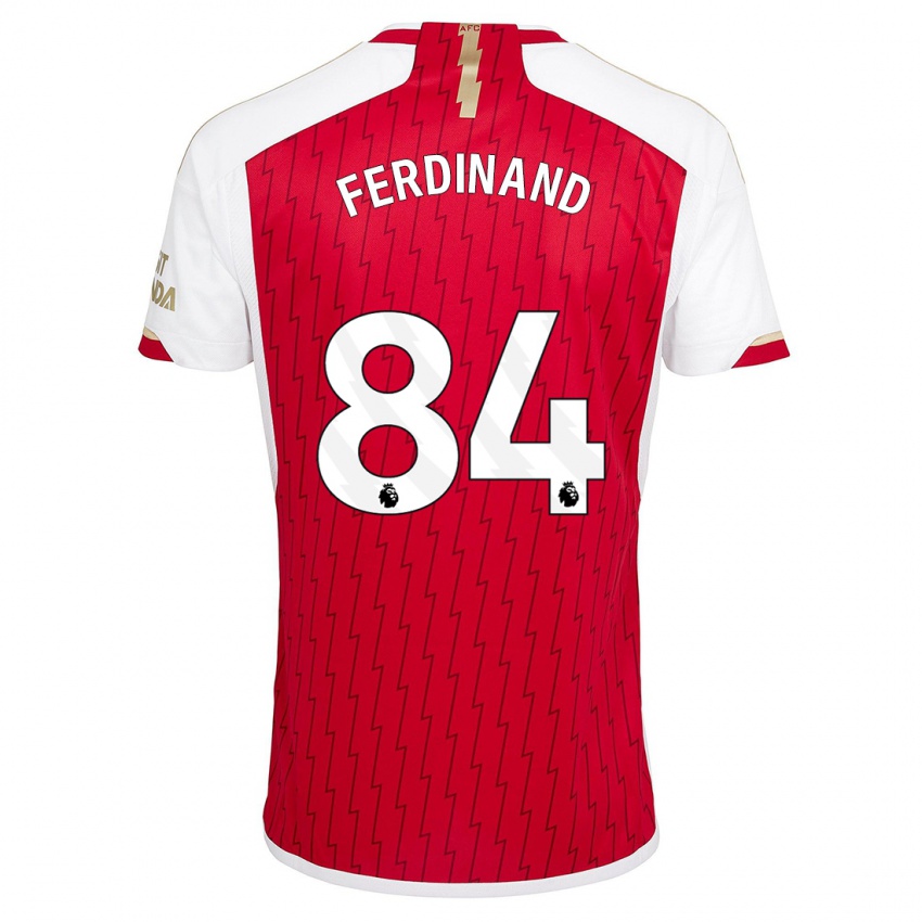 Hombre Camiseta Seb Ferdinand #84 Rojo 1ª Equipación 2023/24 La Camisa Perú