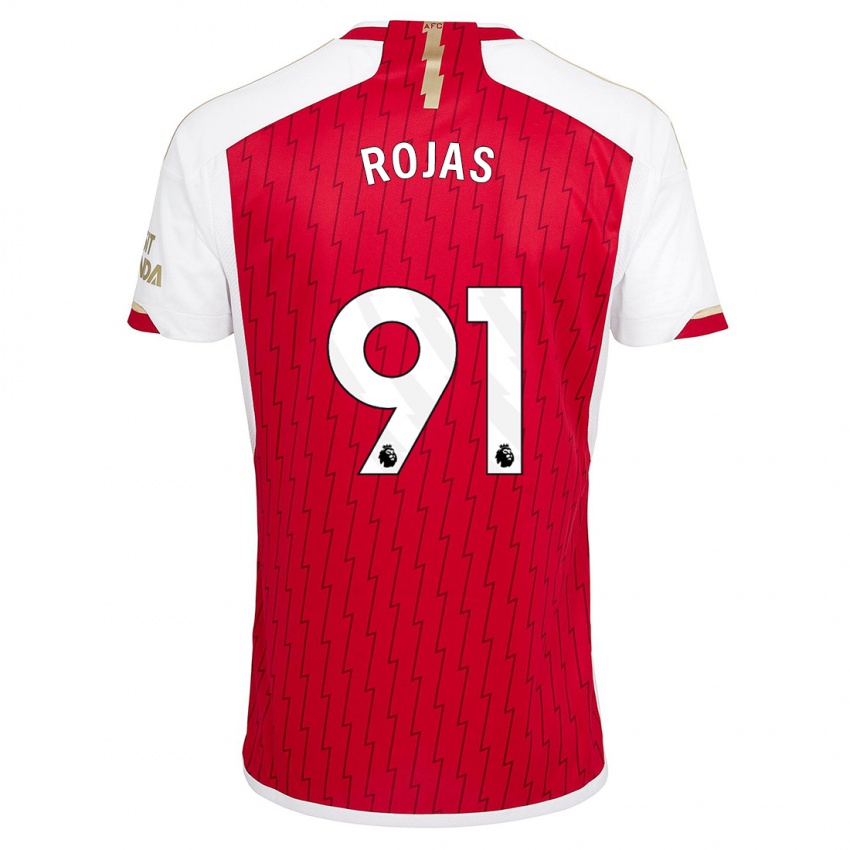 Hombre Camiseta Alexei Rojas #91 Rojo 1ª Equipación 2023/24 La Camisa Perú