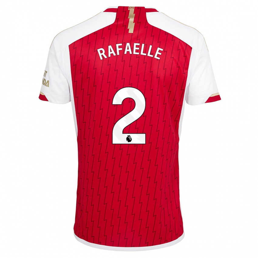 Hombre Camiseta Rafaelle Souza #2 Rojo 1ª Equipación 2023/24 La Camisa Perú