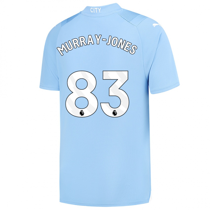 Hombre Camiseta George Murray-Jones #83 Azul Claro 1ª Equipación 2023/24 La Camisa Perú