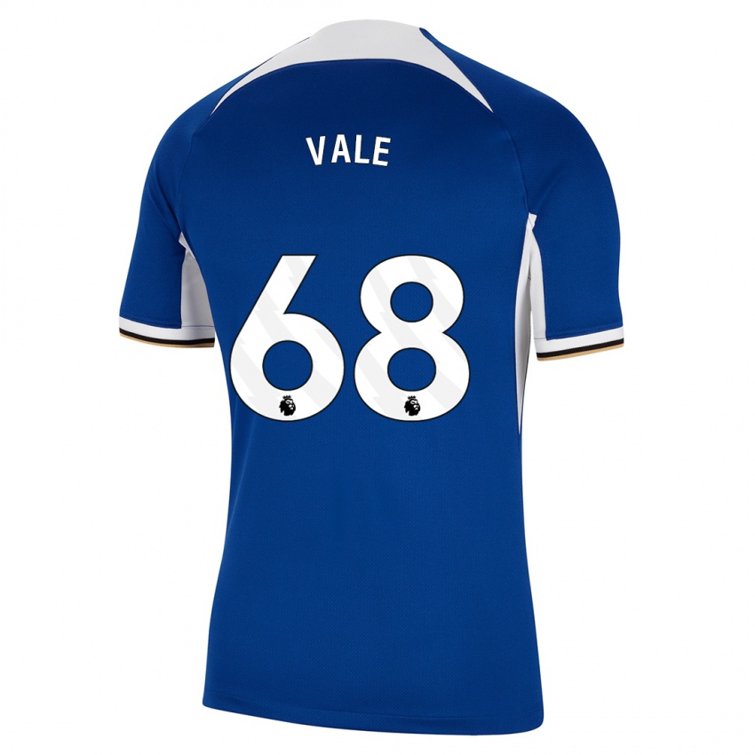 Hombre Camiseta Harvey Vale #68 Azul 1ª Equipación 2023/24 La Camisa Perú