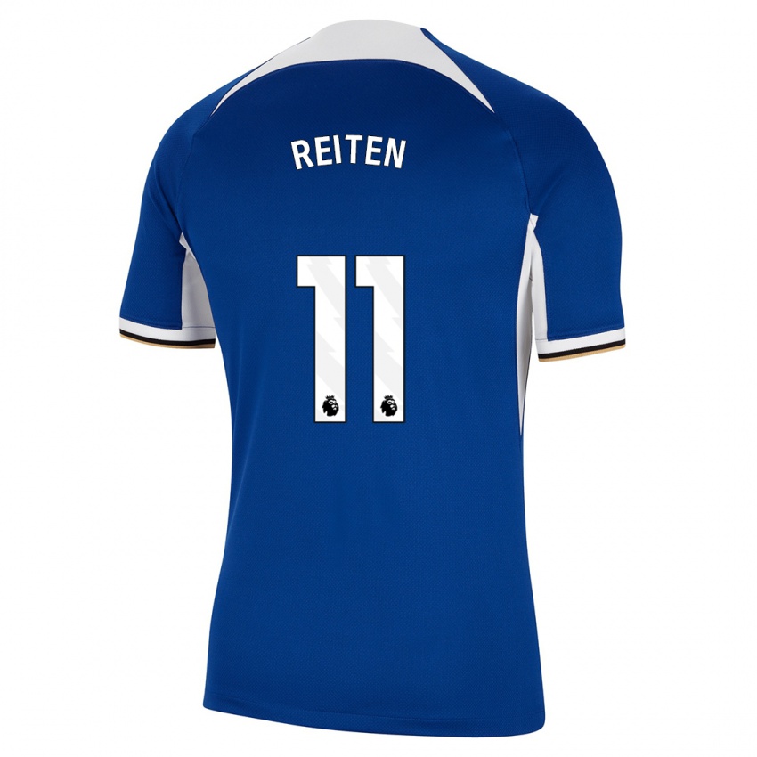 Hombre Camiseta Guro Reiten #11 Azul 1ª Equipación 2023/24 La Camisa Perú