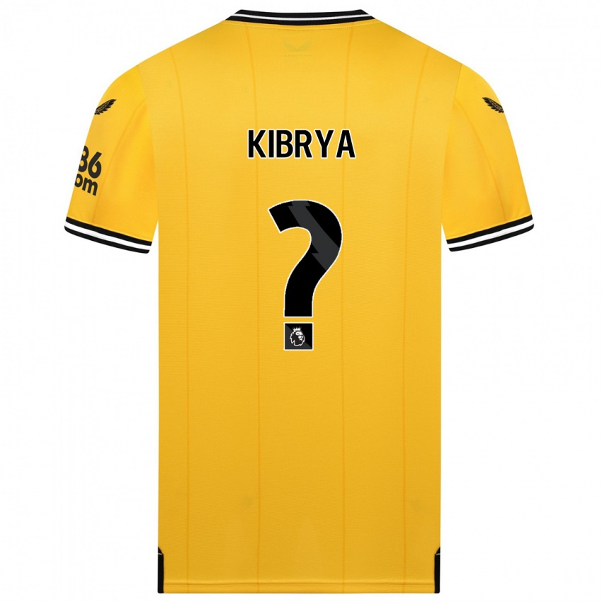 Hombre Camiseta Lucas Kibrya #0 Amarillo 1ª Equipación 2023/24 La Camisa Perú