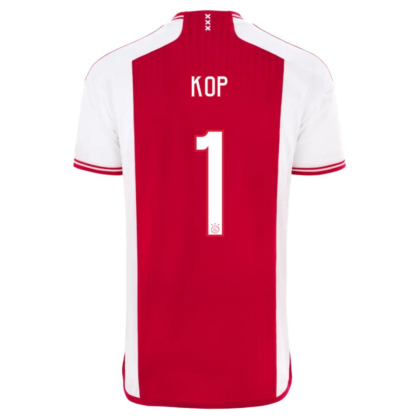 Hombre Camiseta Lize Kop #1 Rojo Blanco 1ª Equipación 2023/24 La Camisa Perú