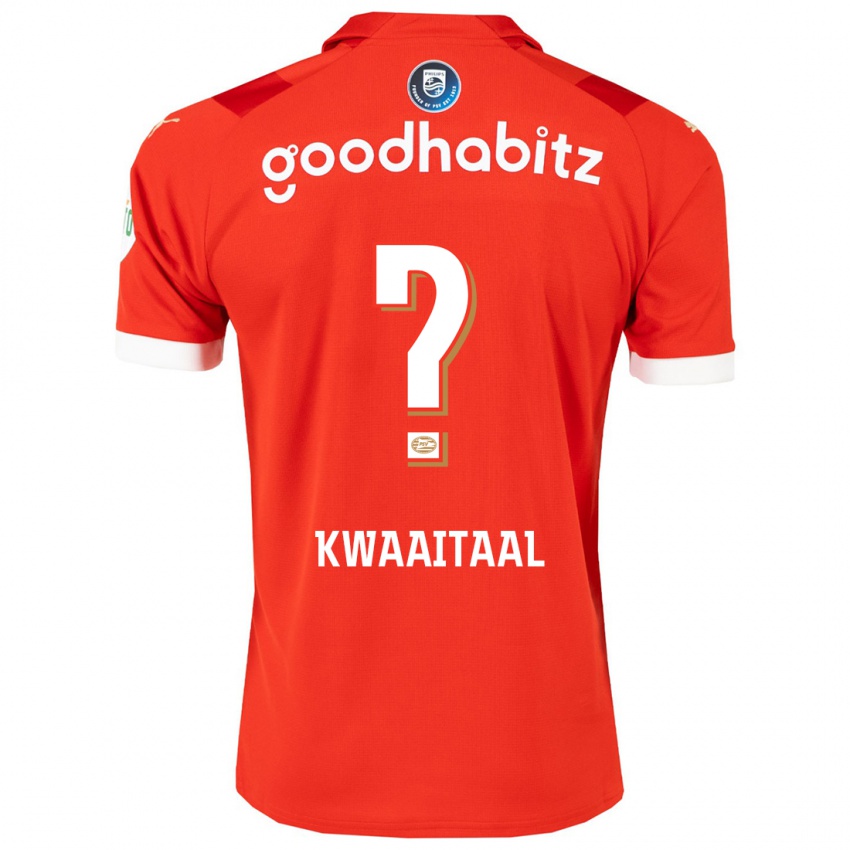 Hombre Camiseta Julian Kwaaitaal #0 Rojo 1ª Equipación 2023/24 La Camisa Perú