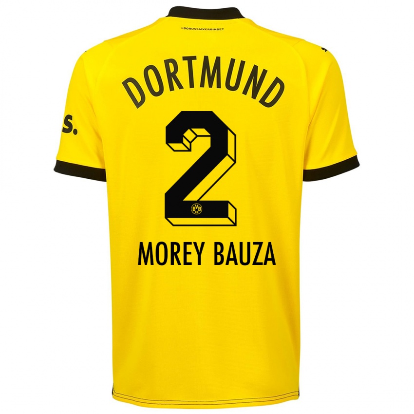 Hombre Camiseta Mateu Morey Bauza #2 Amarillo 1ª Equipación 2023/24 La Camisa Perú