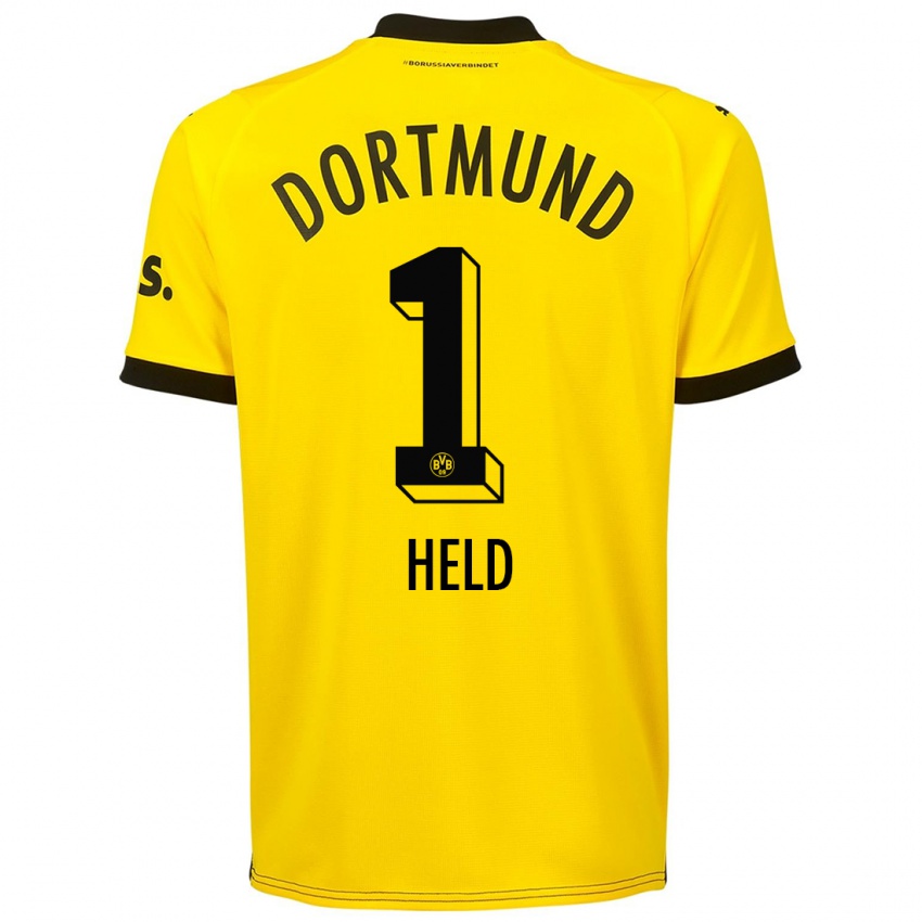 Hombre Camiseta Aaron Held #1 Amarillo 1ª Equipación 2023/24 La Camisa Perú