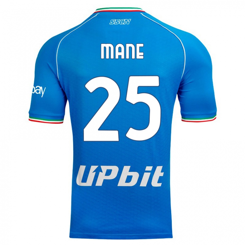Hombre Camiseta Balla Mousa Mane #25 Cielo Azul 1ª Equipación 2023/24 La Camisa Perú