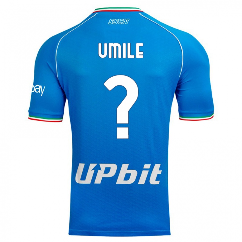 Hombre Camiseta Bruno Umile #0 Cielo Azul 1ª Equipación 2023/24 La Camisa Perú