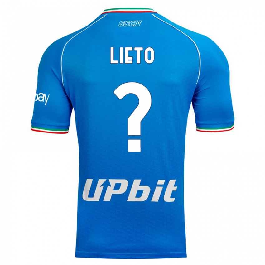 Hombre Camiseta Angelo Lieto #0 Cielo Azul 1ª Equipación 2023/24 La Camisa Perú