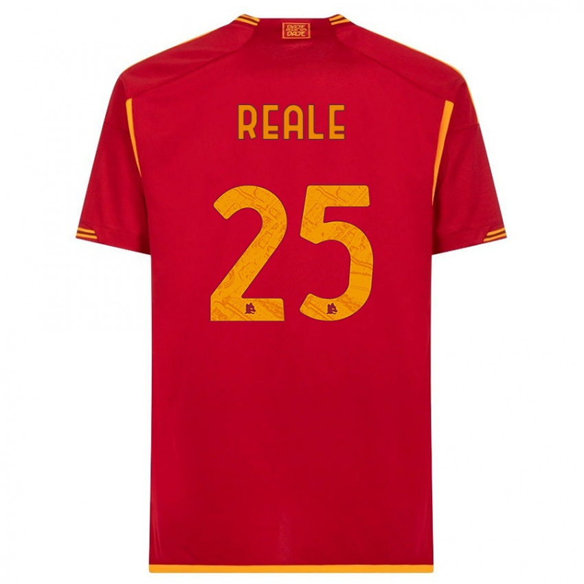 Hombre Camiseta Filippo Reale #25 Rojo 1ª Equipación 2023/24 La Camisa Perú