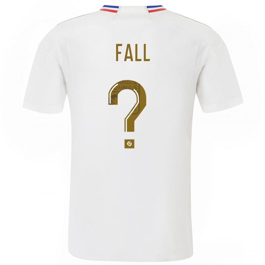 Hombre Camiseta Ibrahima Fall #0 Blanco 1ª Equipación 2023/24 La Camisa Perú