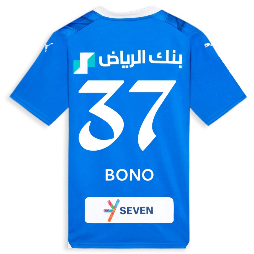 Hombre Camiseta Bono #37 Azul 1ª Equipación 2023/24 La Camisa Perú
