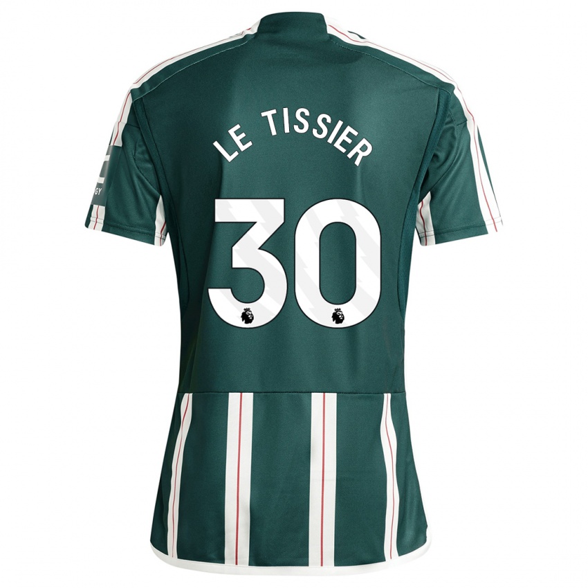 Hombre Camiseta Maya Le Tissier #30 Verde Oscuro 2ª Equipación 2023/24 La Camisa Perú