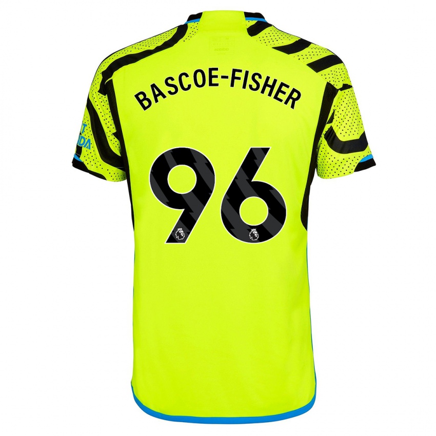 Hombre Camiseta Jakai Bascoe-Fisher #96 Amarillo 2ª Equipación 2023/24 La Camisa Perú