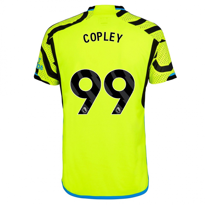 Hombre Camiseta Louie Copley #99 Amarillo 2ª Equipación 2023/24 La Camisa Perú