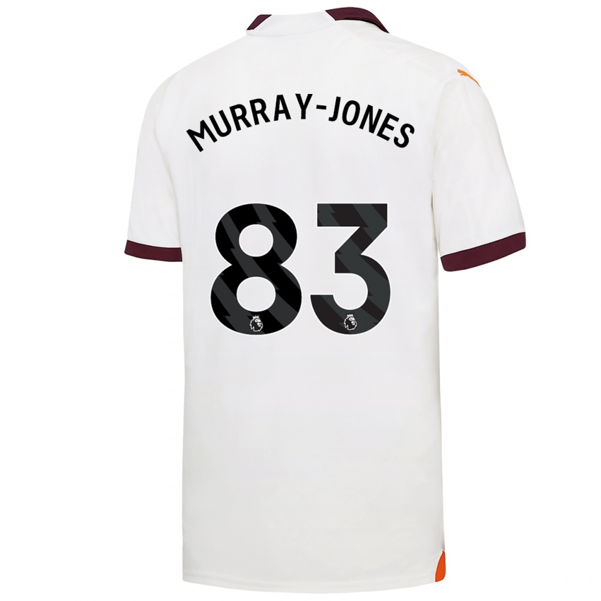 Hombre Camiseta George Murray-Jones #83 Blanco 2ª Equipación 2023/24 La Camisa Perú