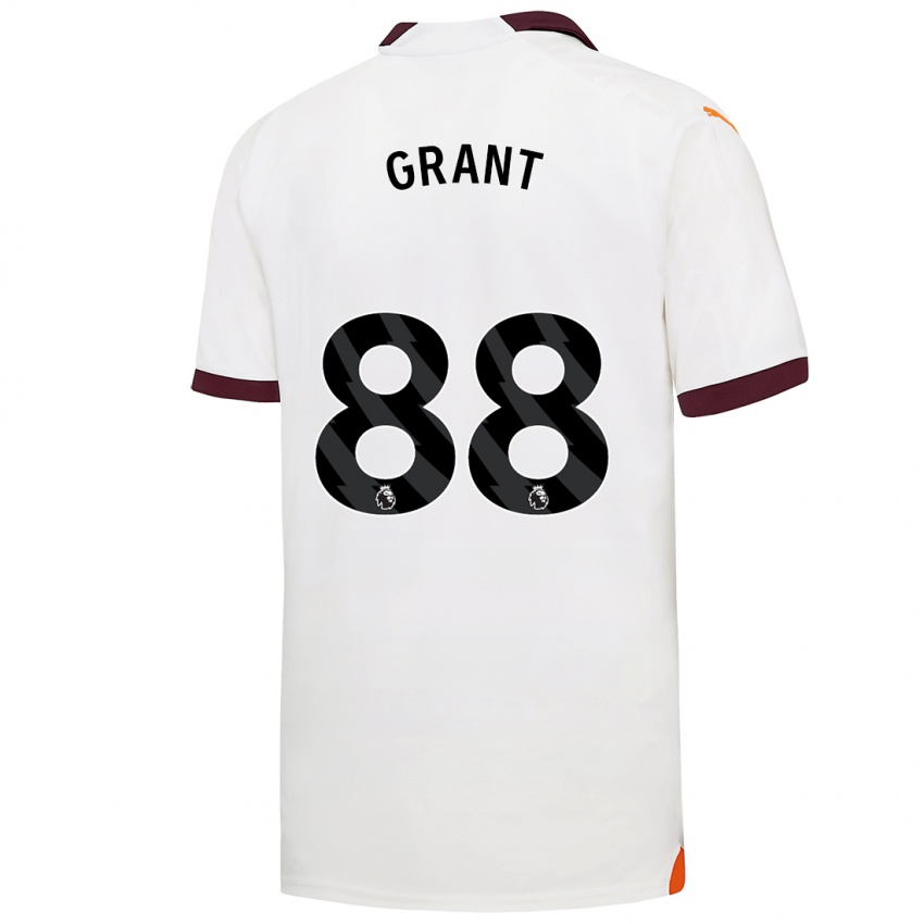 Hombre Camiseta True Grant #88 Blanco 2ª Equipación 2023/24 La Camisa Perú