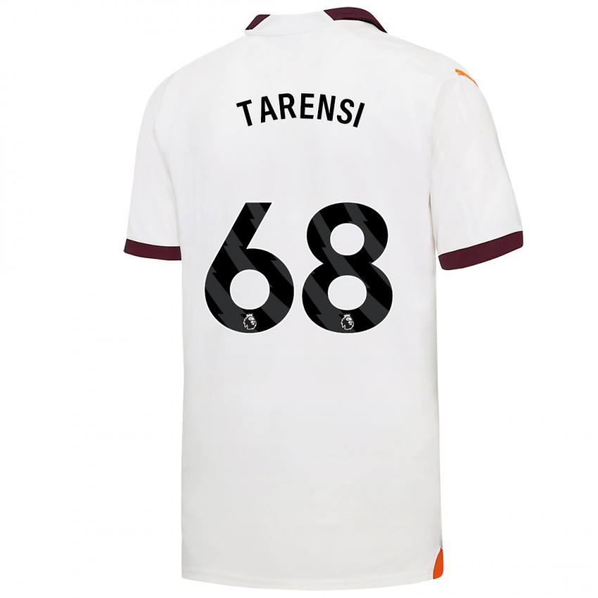 Hombre Camiseta Oscar Tarensi #68 Blanco 2ª Equipación 2023/24 La Camisa Perú