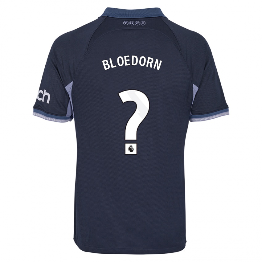 Hombre Camiseta Carey Bloedorn #0 Azul Oscuro 2ª Equipación 2023/24 La Camisa Perú