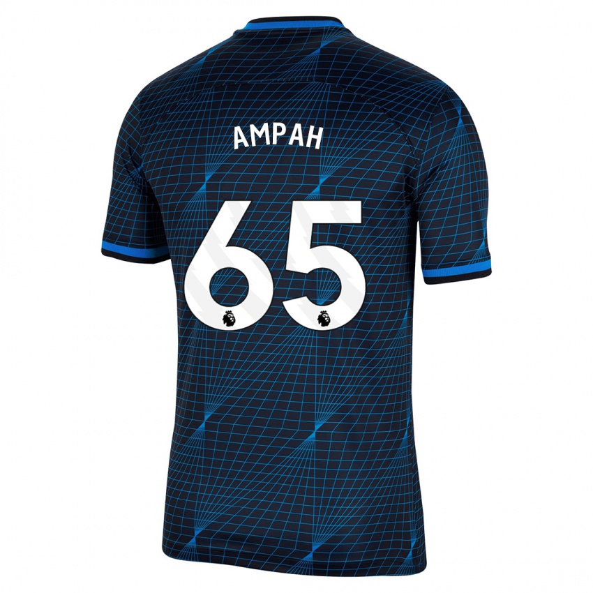 Hombre Camiseta Ato Ampah #65 Azul Oscuro 2ª Equipación 2023/24 La Camisa Perú