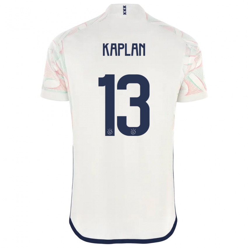 Hombre Camiseta Ahmetcan Kaplan #13 Blanco 2ª Equipación 2023/24 La Camisa Perú