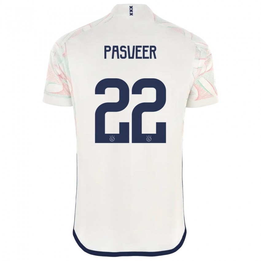 Hombre Camiseta Remko Pasveer #22 Blanco 2ª Equipación 2023/24 La Camisa Perú