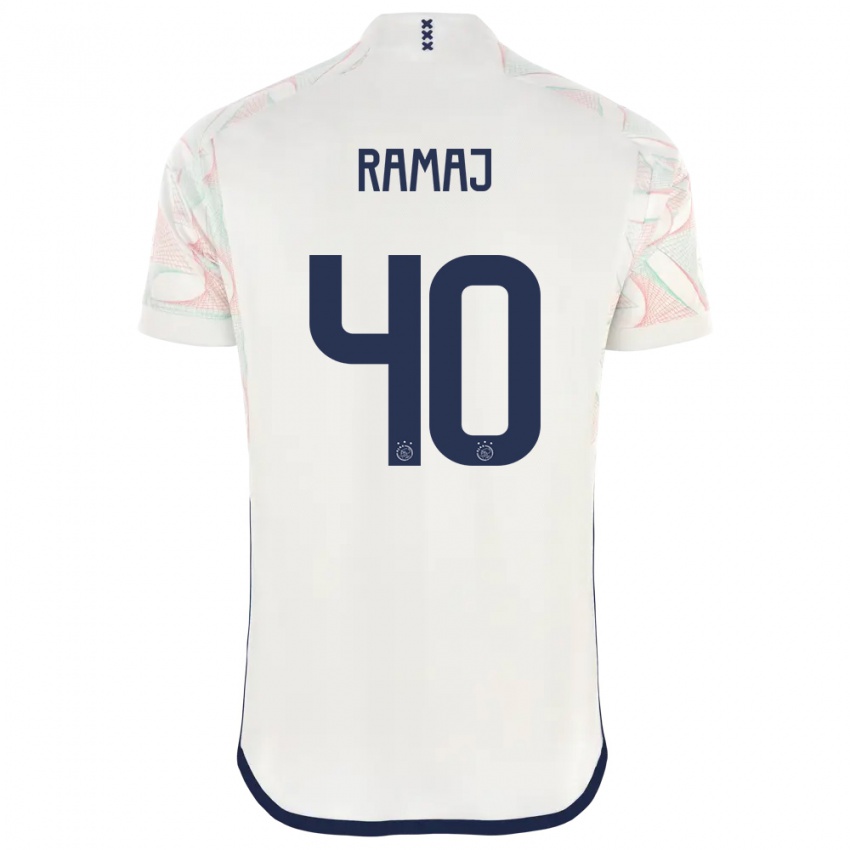 Hombre Camiseta Diant Ramaj #40 Blanco 2ª Equipación 2023/24 La Camisa Perú