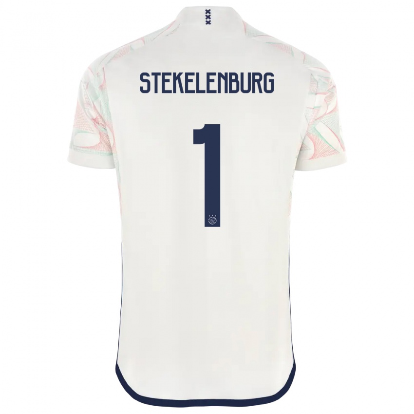 Hombre Camiseta Maarten Stekelenburg #1 Blanco 2ª Equipación 2023/24 La Camisa Perú