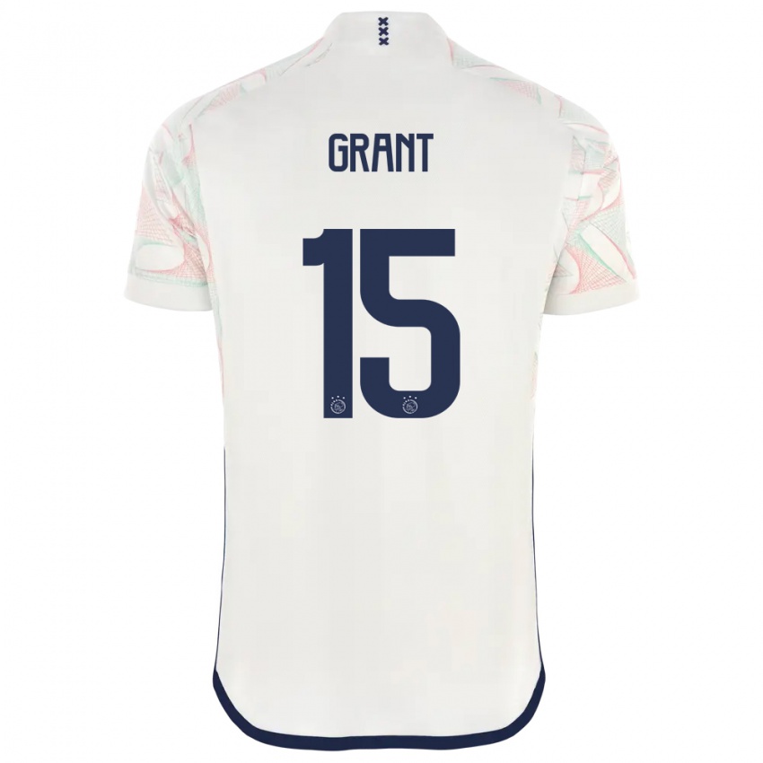 Hombre Camiseta Chasity Grant #15 Blanco 2ª Equipación 2023/24 La Camisa Perú