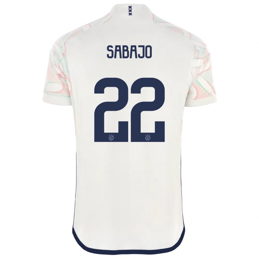 Hombre Camiseta Quinty Sabajo #22 Blanco 2ª Equipación 2023/24 La Camisa Perú