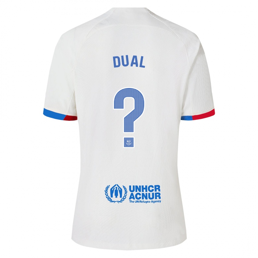 Hombre Camiseta Wesley Dual #0 Blanco 2ª Equipación 2023/24 La Camisa Perú