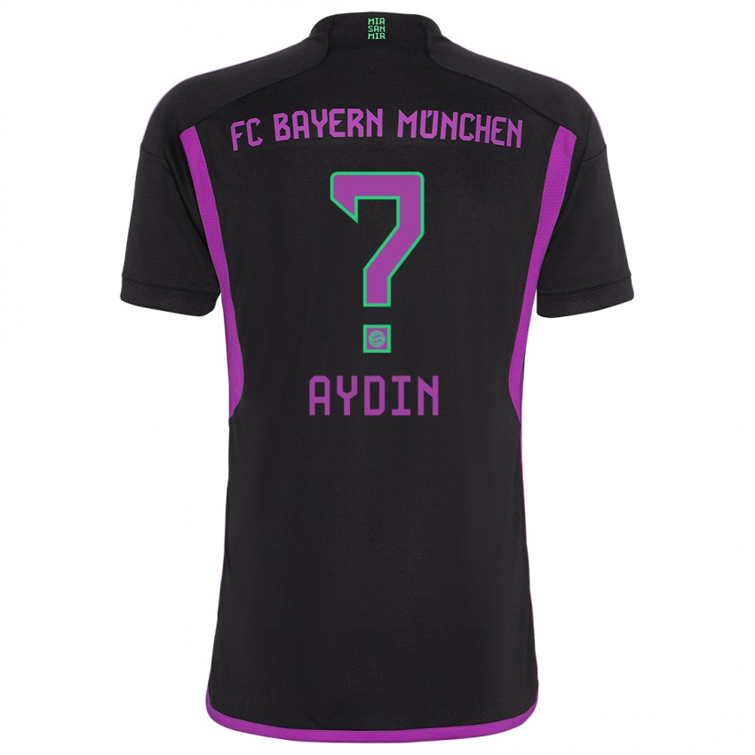 Hombre Camiseta Eyüp Aydin #0 Negro 2ª Equipación 2023/24 La Camisa Perú