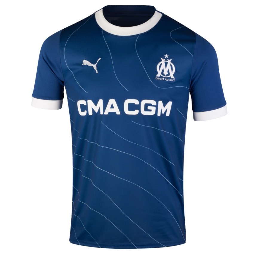 Hombre Camiseta Dimitri Payet #10 Azul Oscuro 2ª Equipación 2023/24 La Camisa Perú