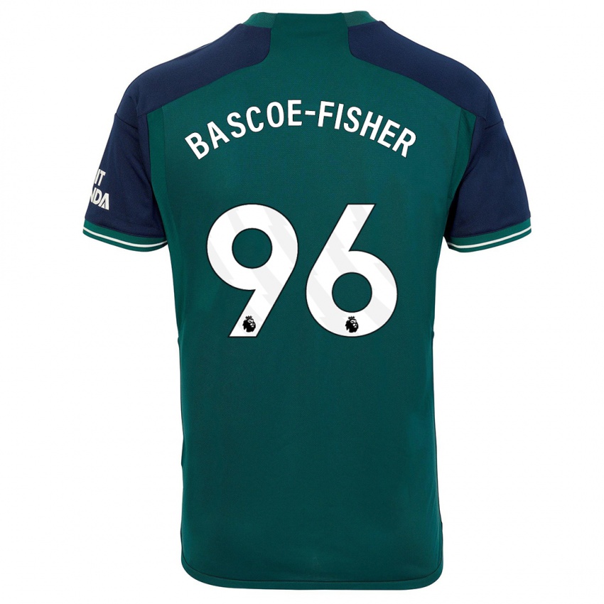 Hombre Camiseta Jakai Bascoe-Fisher #96 Verde Equipación Tercera 2023/24 La Camisa Perú