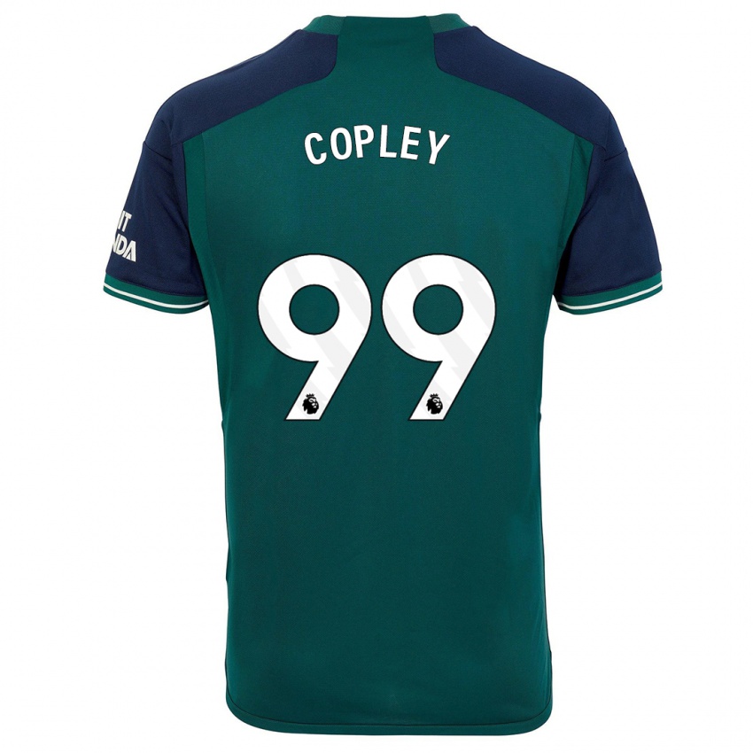 Hombre Camiseta Louie Copley #99 Verde Equipación Tercera 2023/24 La Camisa Perú