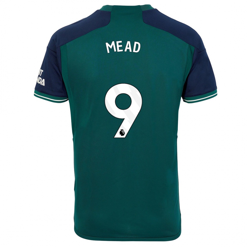 Hombre Camiseta Beth Mead #9 Verde Equipación Tercera 2023/24 La Camisa Perú