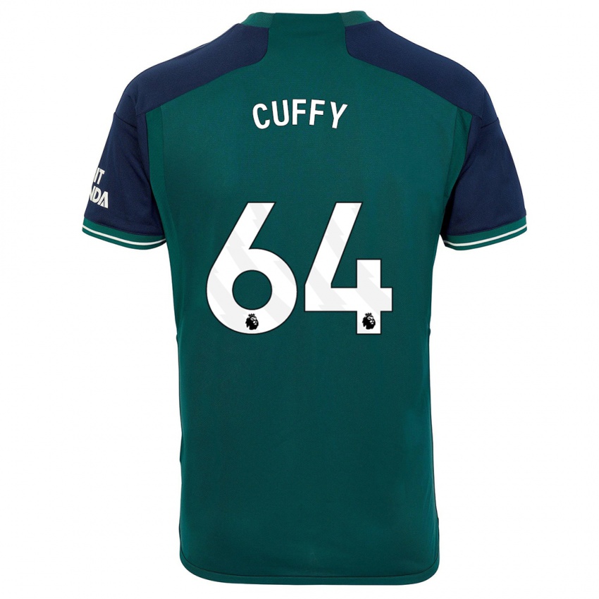 Hombre Camiseta Brooke Norton Cuffy #64 Verde Equipación Tercera 2023/24 La Camisa Perú