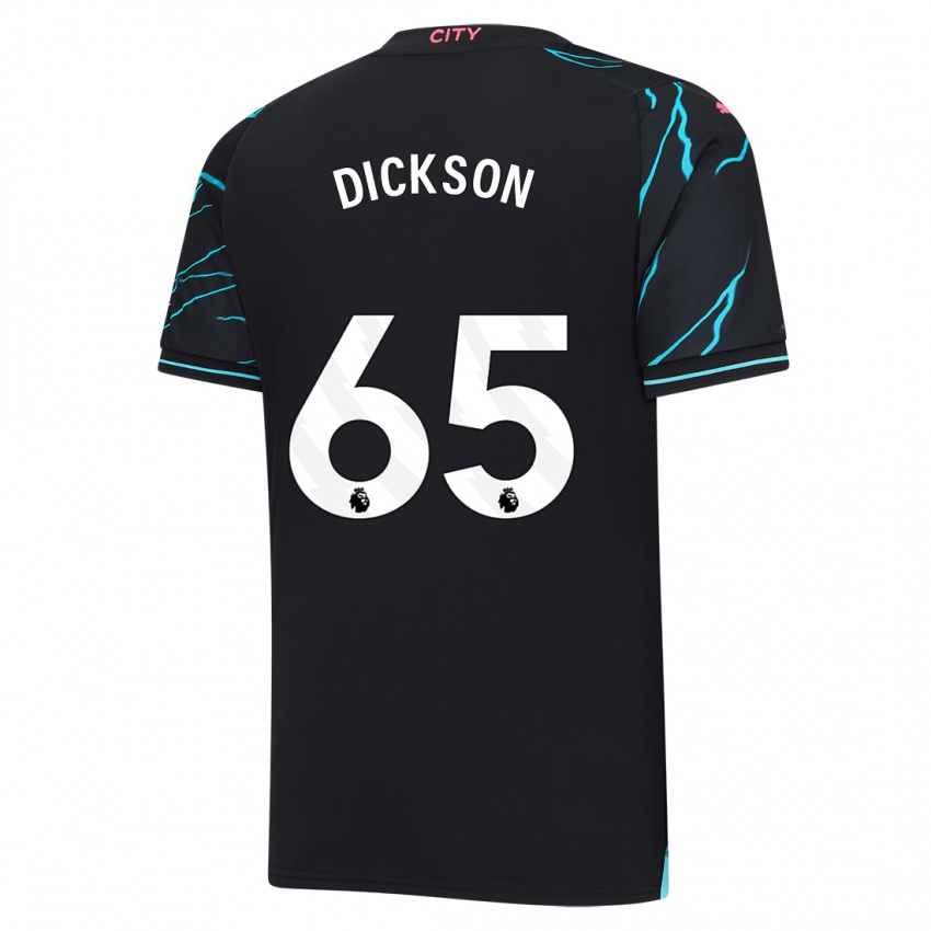 Hombre Camiseta Will Dickson #65 Azul Oscuro Equipación Tercera 2023/24 La Camisa Perú